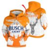 Personalized Busch Light Reindeer Hoodie