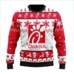 Personalized Chick-fil-a Christmas Sweater