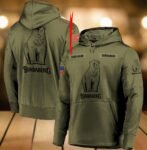 Personalized Military Green Bundaberg Hoodie & Zip Hoodie