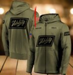 Personalized Military Green Schlitz Beer Hoodie & Zip Hoodie