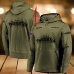Personalized Military Green Twisted Tea Hoodie & Zip Hoodie