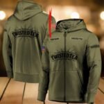 Personalized Military Green Twisted Tea Hoodie & Zip Hoodie