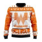 Personalized Whataburger Christmas Sweater