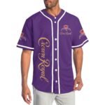 Purple Crown Royal Baseball Jersey