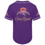 Purple Crown Royal Baseball Jersey