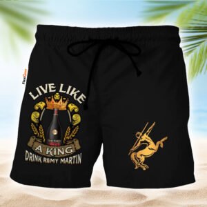 Remy Martin Black Basic Swim Trunks - Flexiquor.com