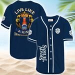 Samuel Adams Live Like A King Baseball Jersey