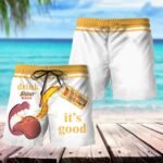 Drink Shiner Bock Swim Trunks