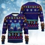 Snowflakes Bud Light Christmas Ugly Sweater