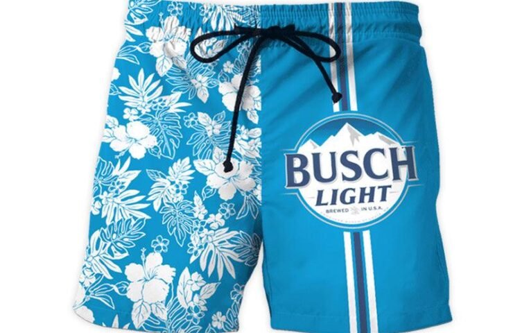 Mix and Match: How to Style Busch Light Swim Trunks - Flexiquor.com