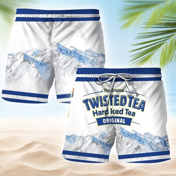 Twisted Tea Mountain Swim Trunks