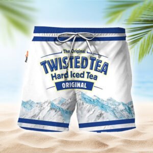 Twisted Tea Mountain Swim Trunks - Flexiquor.com
