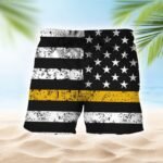 Twisted Tea USA Flag Swim Trunks