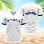 Twisted Tea White Jersey Shirt
