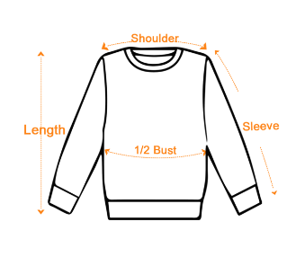 Ugly Sweater Size chart
