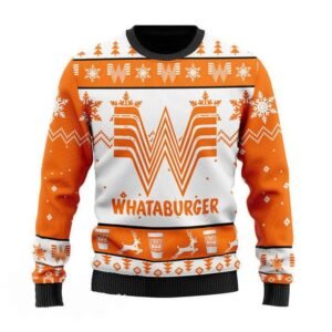 Whataburger Christmas Sweater - Flexiquor.com