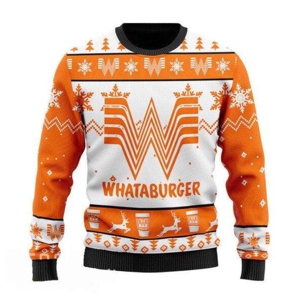 Whataburger Christmas Sweater