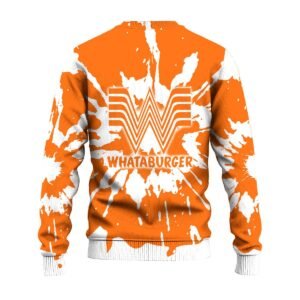 Whataburger Tie Dye Sweatshirt