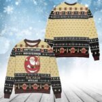 When You’re Drinking Bacardi Rum With Santa Claus Ugly Sweater